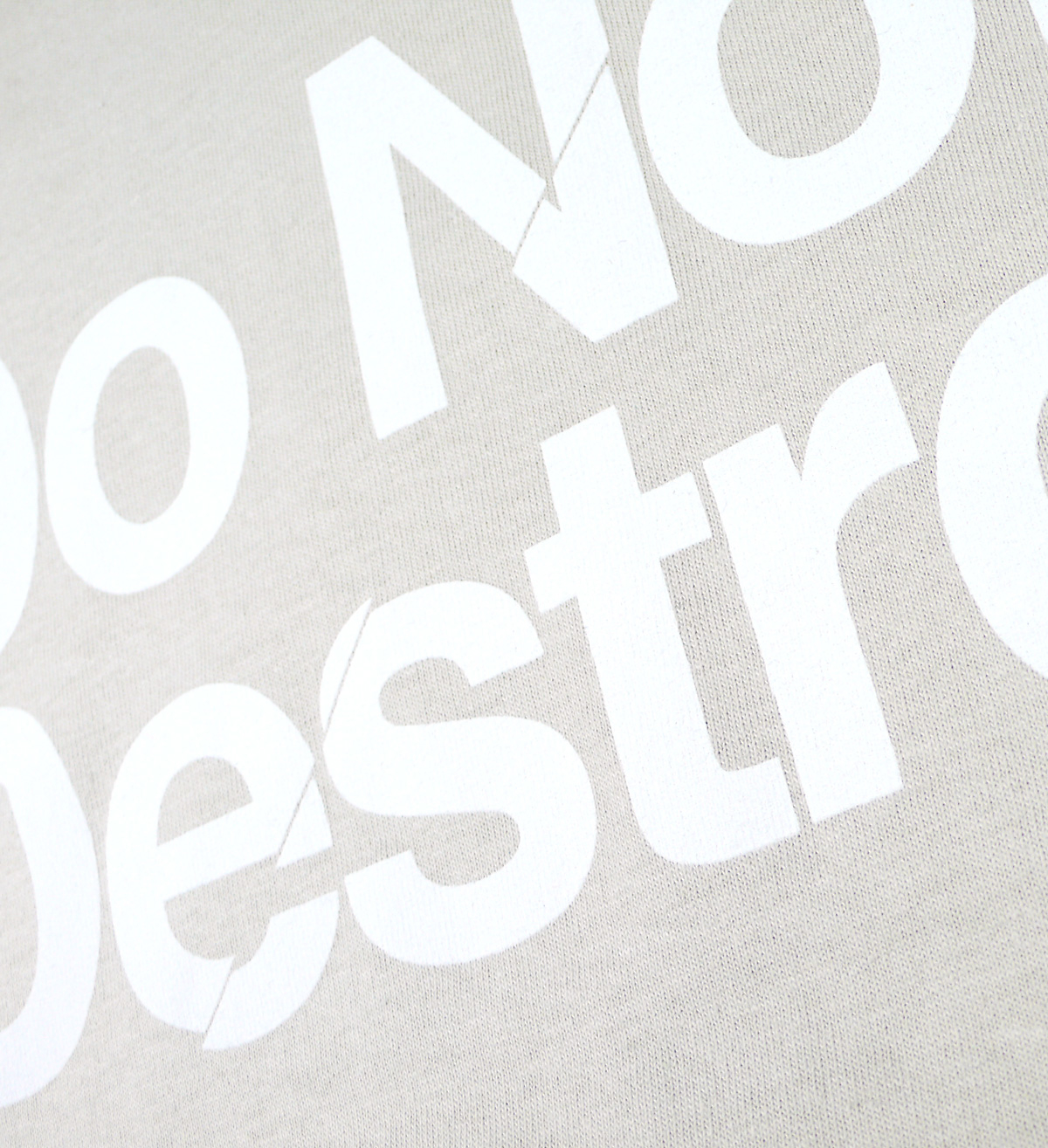 Do Not Destroy Sand t-shirt tee