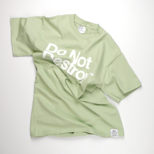 Do Not Destroy Serene Green t-shirt tee