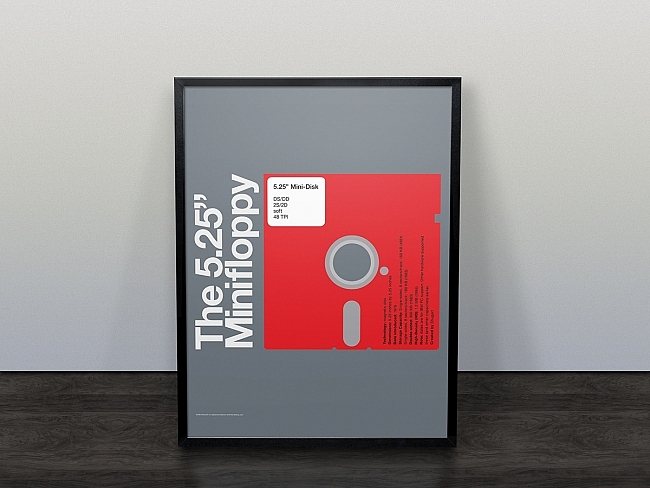 5.25” Mini-Disk Poster