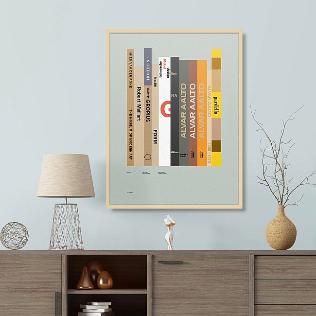 Art Series: City of Cologne – Italian Furniture Design Poster