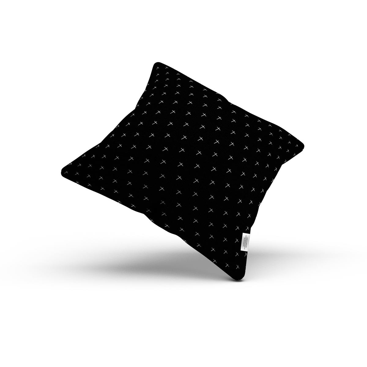 cross samo Jean Michel Basquiat pillow