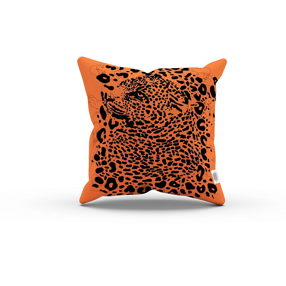 Leopard pillow