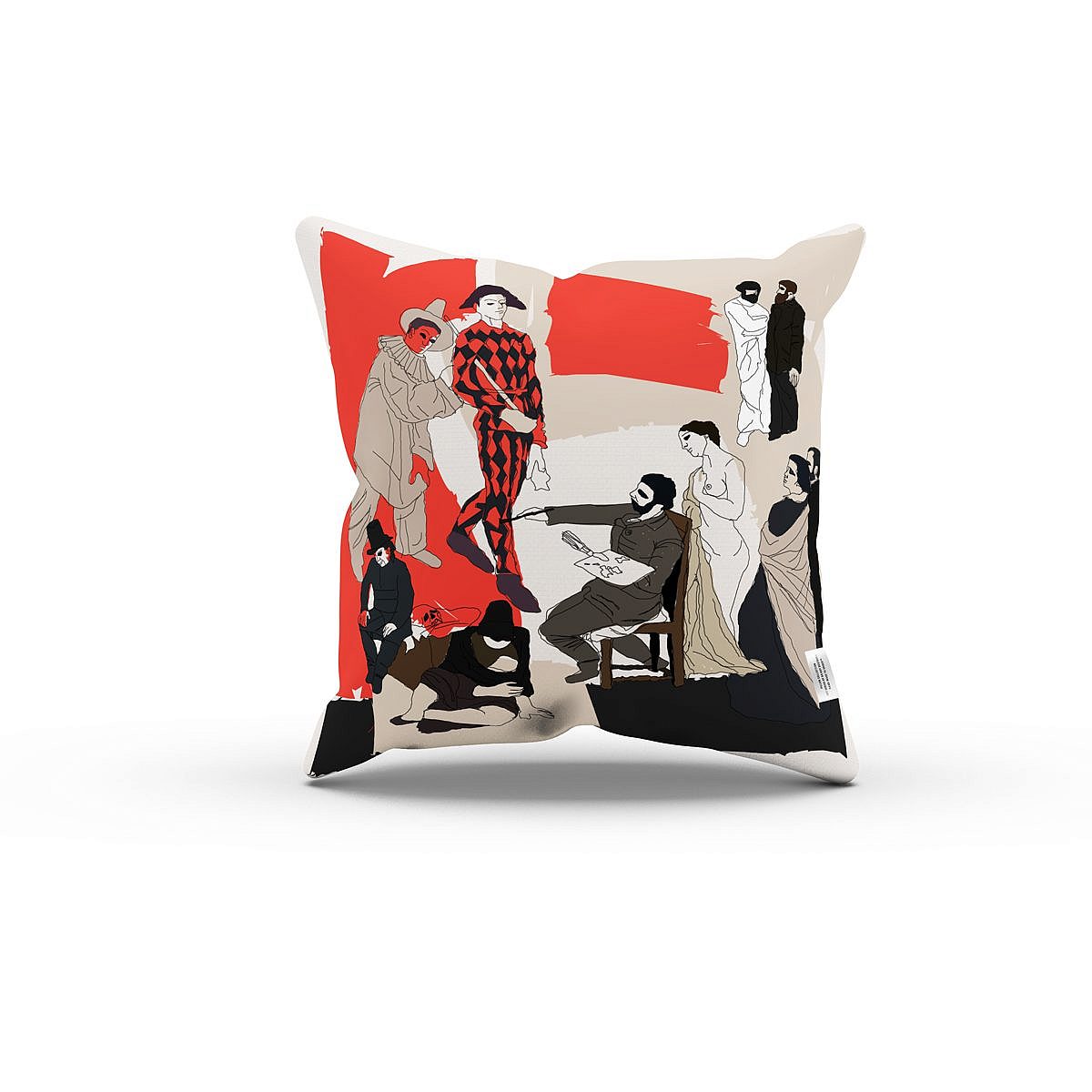 Paul Cezanne Gustave Courbet pillow