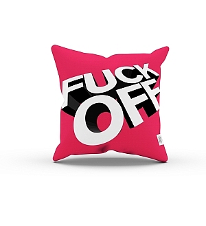 Word Series: Fuck Off Pillow