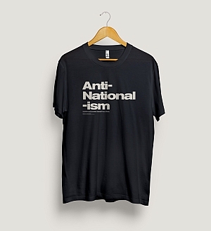 Word Series: Anti-Nationalism Organic T-Shirt