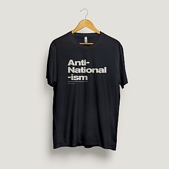 Word Series: Anti-Nationalism Organic T-Shirt